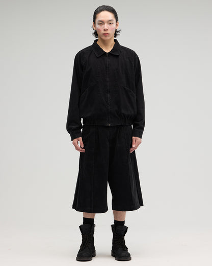 VACANT - Washed Slit Pants - Black
