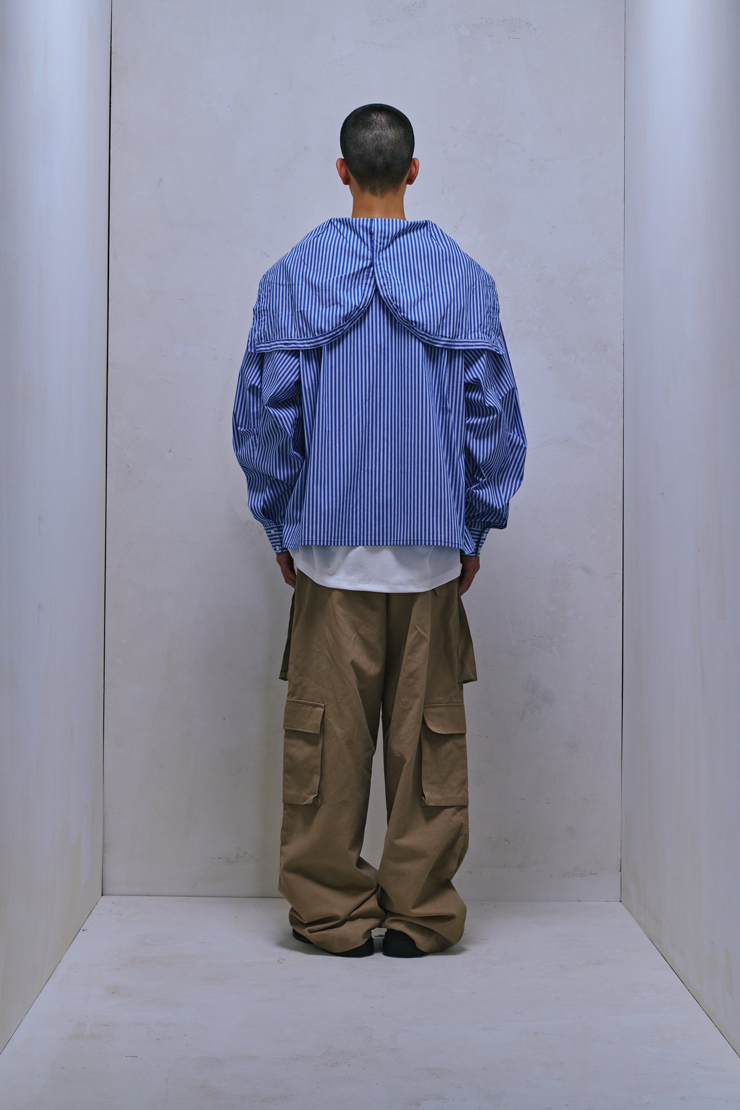 ENCLAVE - WILL WIDE-LEG “ROO-BAG” CARGO PANTS - Khaki