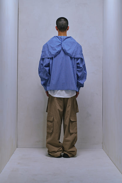 ENCLAVE - WILL WIDE-LEG “ROO-BAG” CARGO PANTS - Khaki