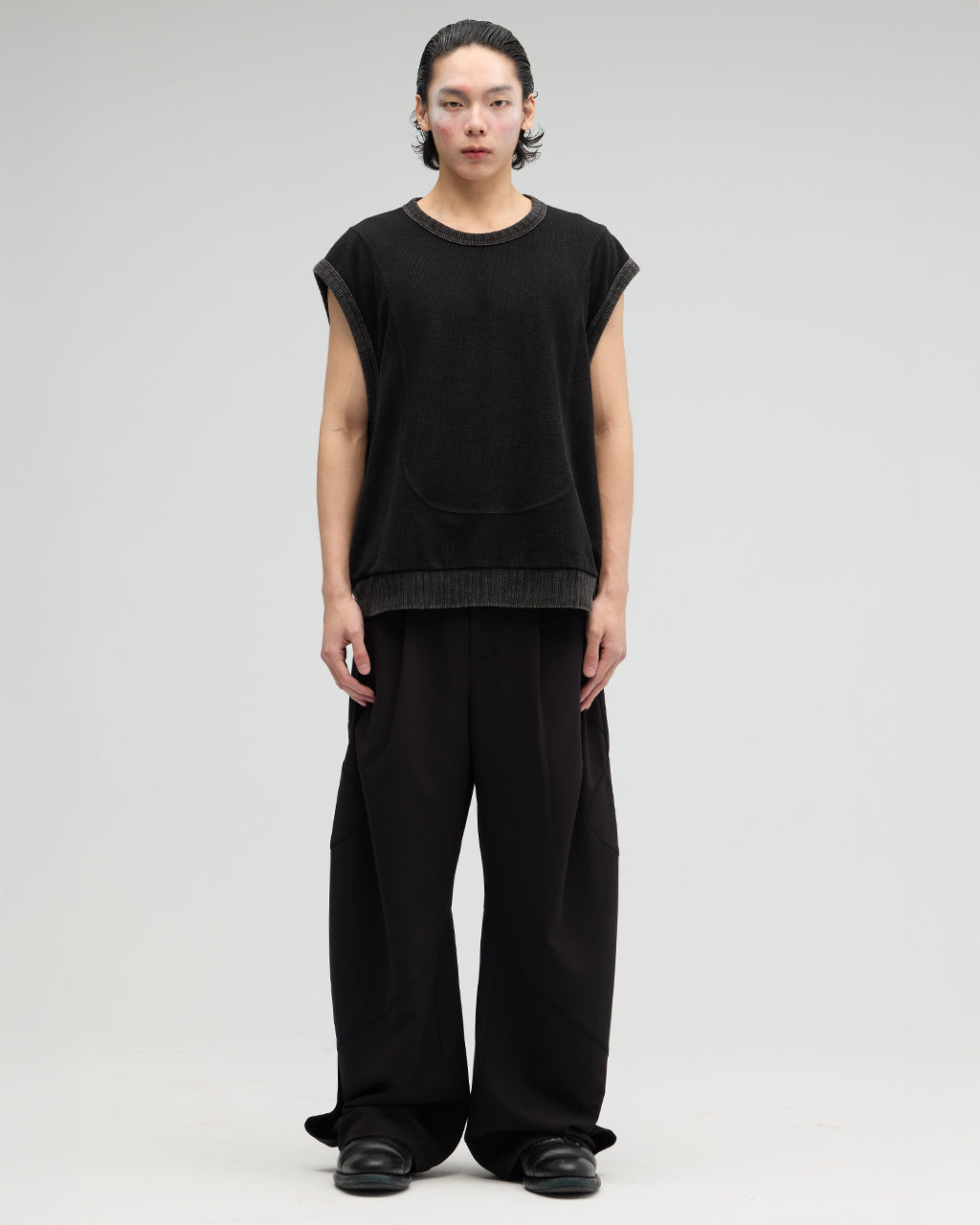VACANT - Washed Waffle Vest