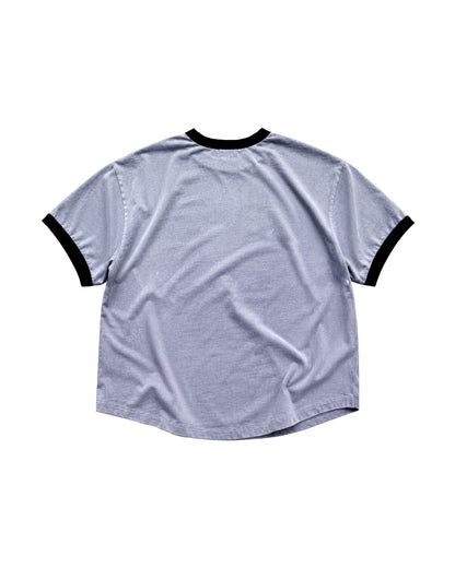 NOUVEAU - BOXY COMFORT T-SHIRT IN COTTON JERSEY