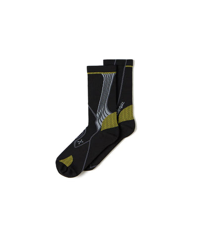 NOZZLE QUIZ -Cordura® Cay Crew Socks 中高筒休閒襪 -礁黑
