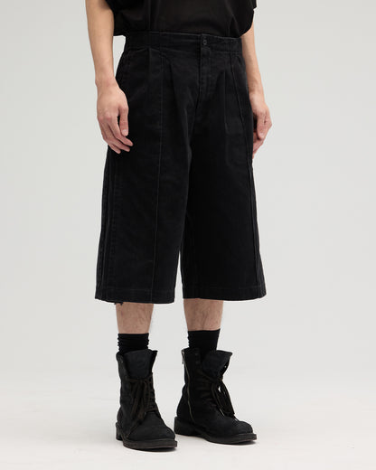 VACANT - Washed Slit Pants - Black