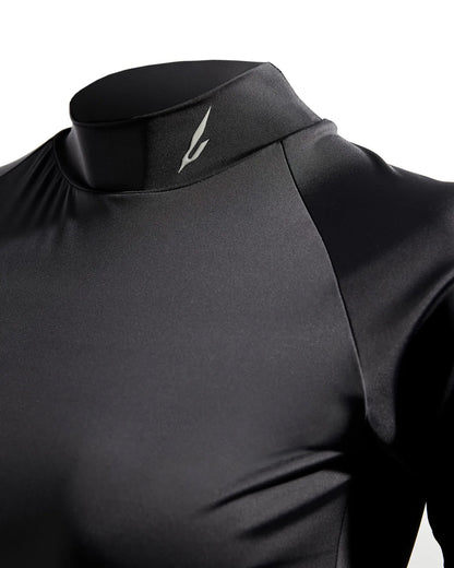 PROTOTYP - PTP-26S-TT-008 SONIC WMS Active Cropped Top (SIL Ver.) - Black
