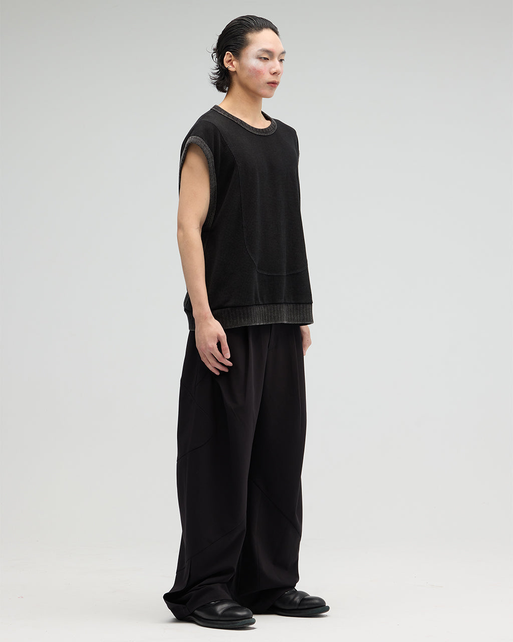 VACANT - Washed Waffle Vest
