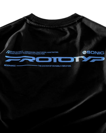 PROTOTYP - PTP-26S-GT-003 SONIC Logo Shirt - Black