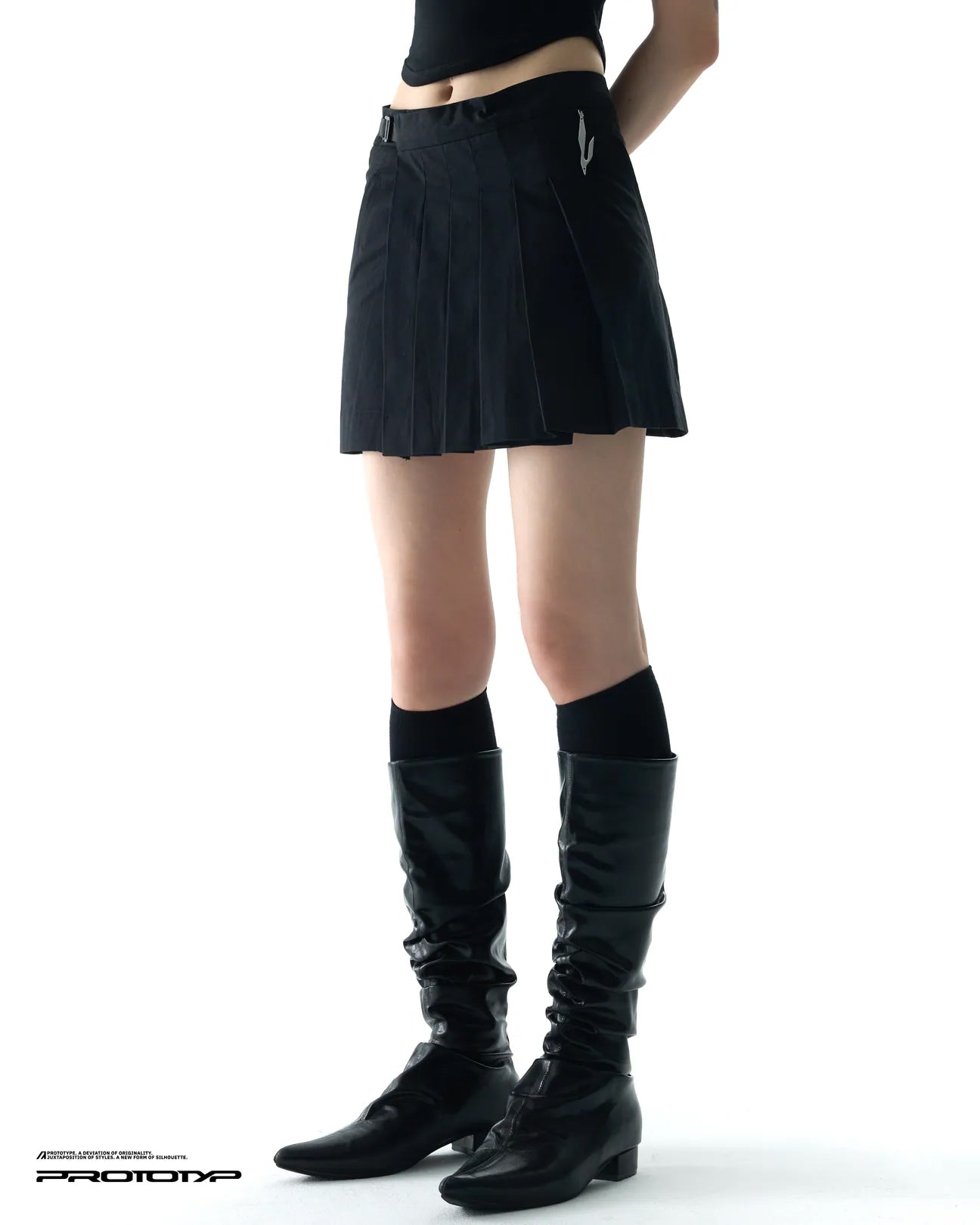 PROTOTYP - PTP-26S-SKT-001 SONIC Harmonic Pleat Skirt