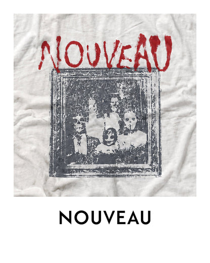 NOVEAU - BOXY GHOST FAMILY  T-SHIRT IN COTTON JERSEY