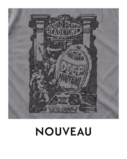 NOUEVAU - BOXY DEEP NOUVEAU IN CONCERT T-SHIRT IN COTTON JERSEY