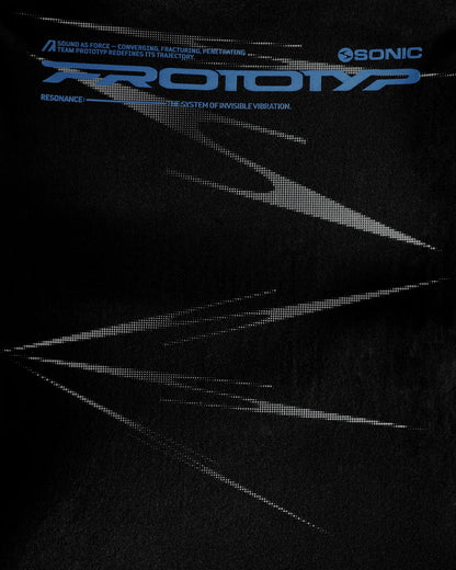 PROTOTYP - PTP-26S-GT-002 SONIC Resonance Shirt - Black