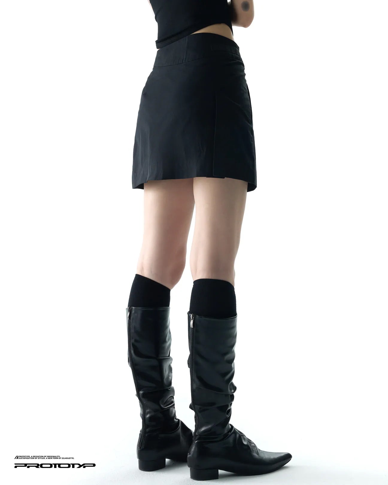 PROTOTYP - PTP-26S-SKT-001 SONIC Harmonic Pleat Skirt