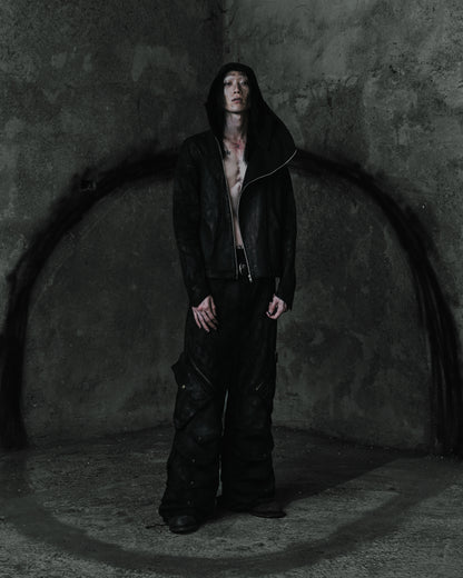 renkè - Coated Cargo Armour Trousers