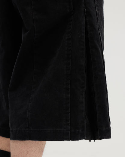 VACANT - Washed Slit Pants - Black