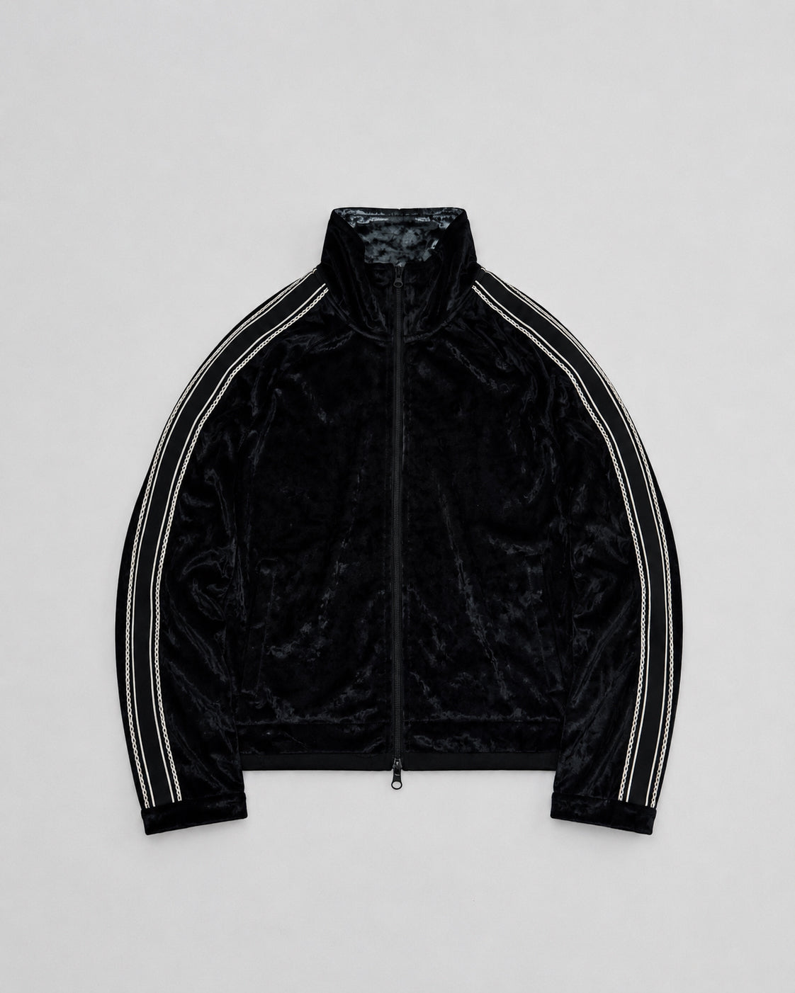 KLONE DESIGN - VELVET CROPPED ZIP JACKET - (MENS&WOMENS)