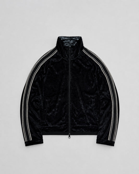 KLONE DESIGN - VELVET CROPPED ZIP JACKET - (MENS&WOMENS)