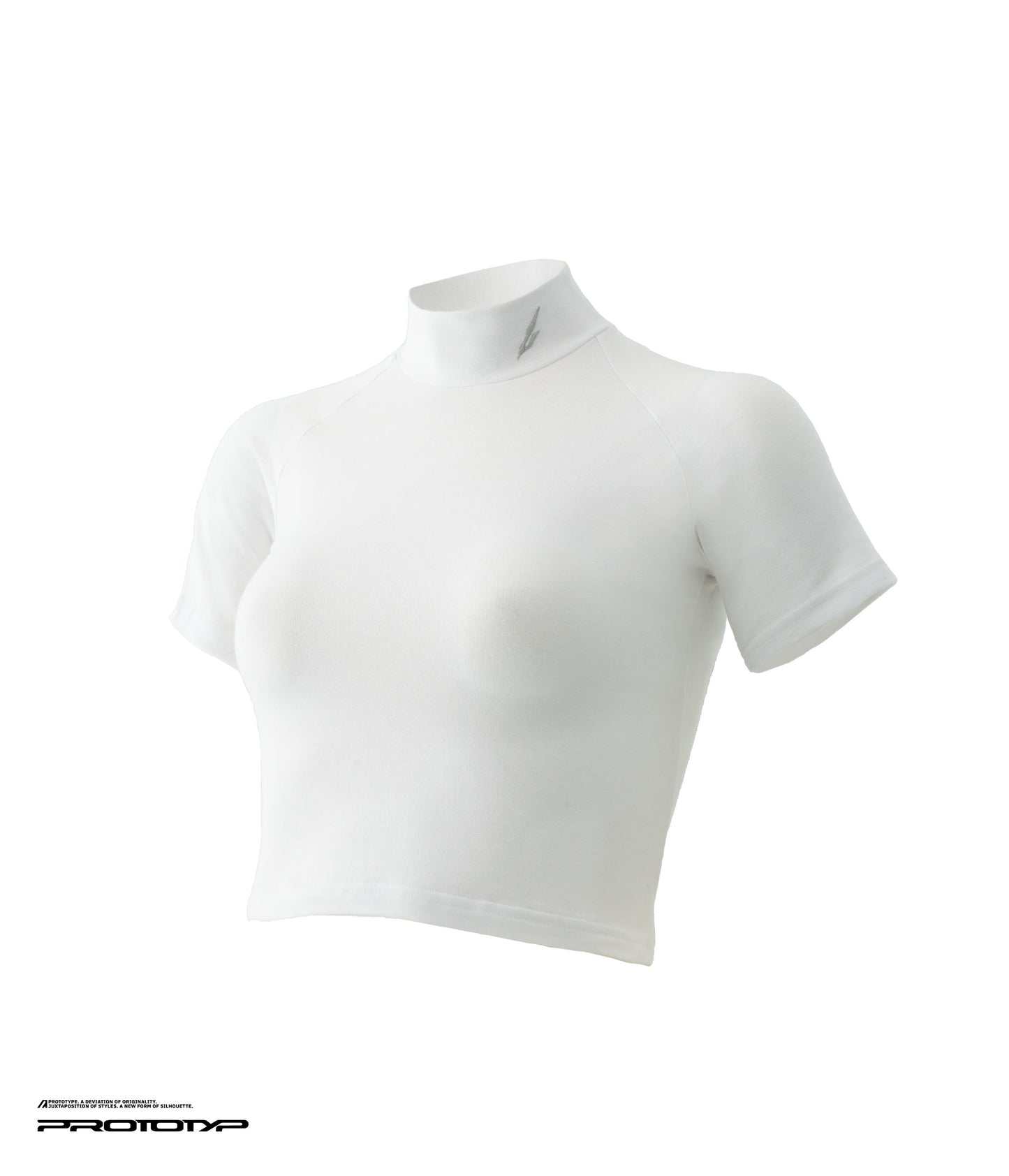 PROTOTYP - AUG0808 WMS Cropped Top (White)