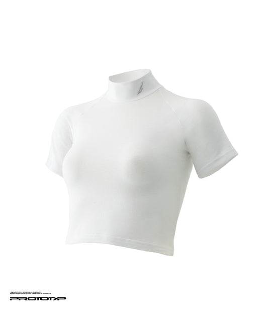PROTOTYP - AUG0808 WMS Cropped Top (White)