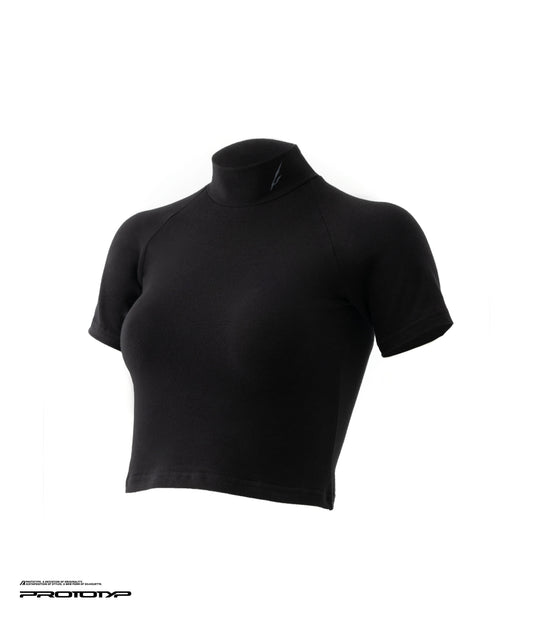 PROTOTYP - AUG0808 WMS Cropped Top (Black)
