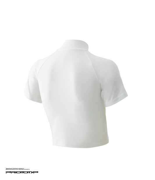 PROTOTYP - AUG0808 WMS Cropped Top (White)