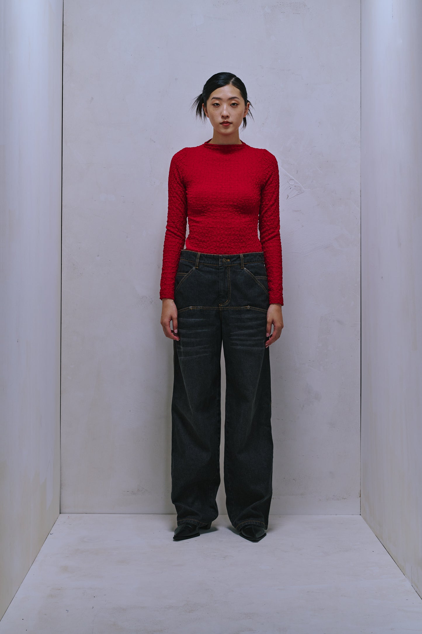 ENCLAVE - WASHED STRAIGHT-LEG “24/7” JEANS