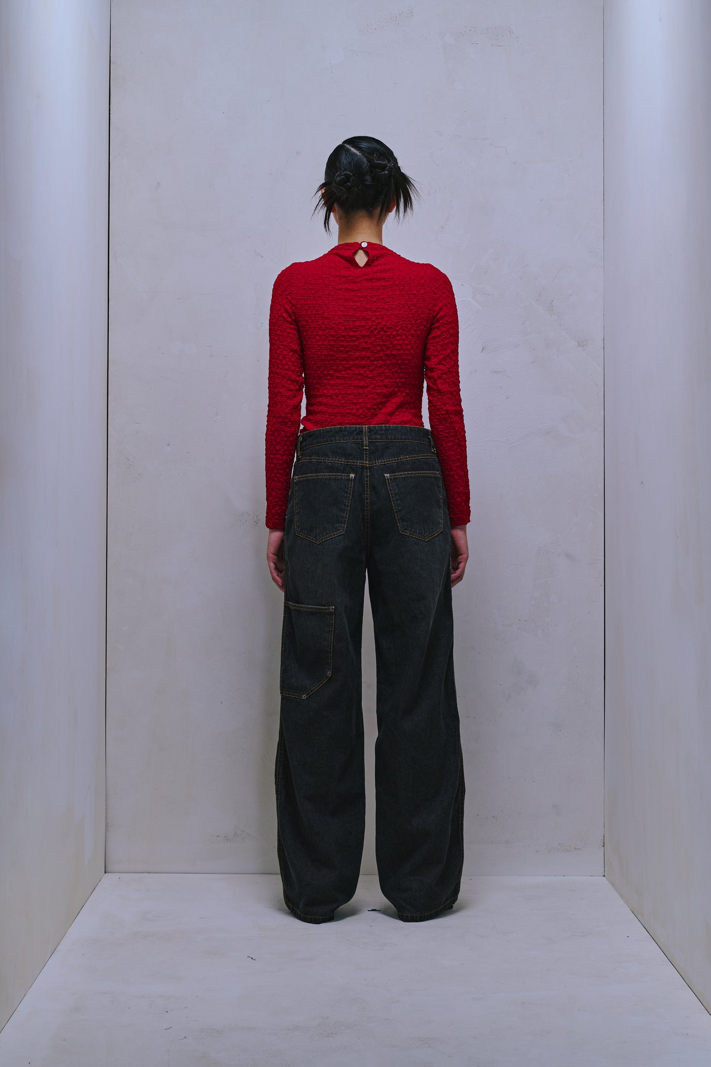 ENCLAVE - WASHED STRAIGHT-LEG “24/7” JEANS