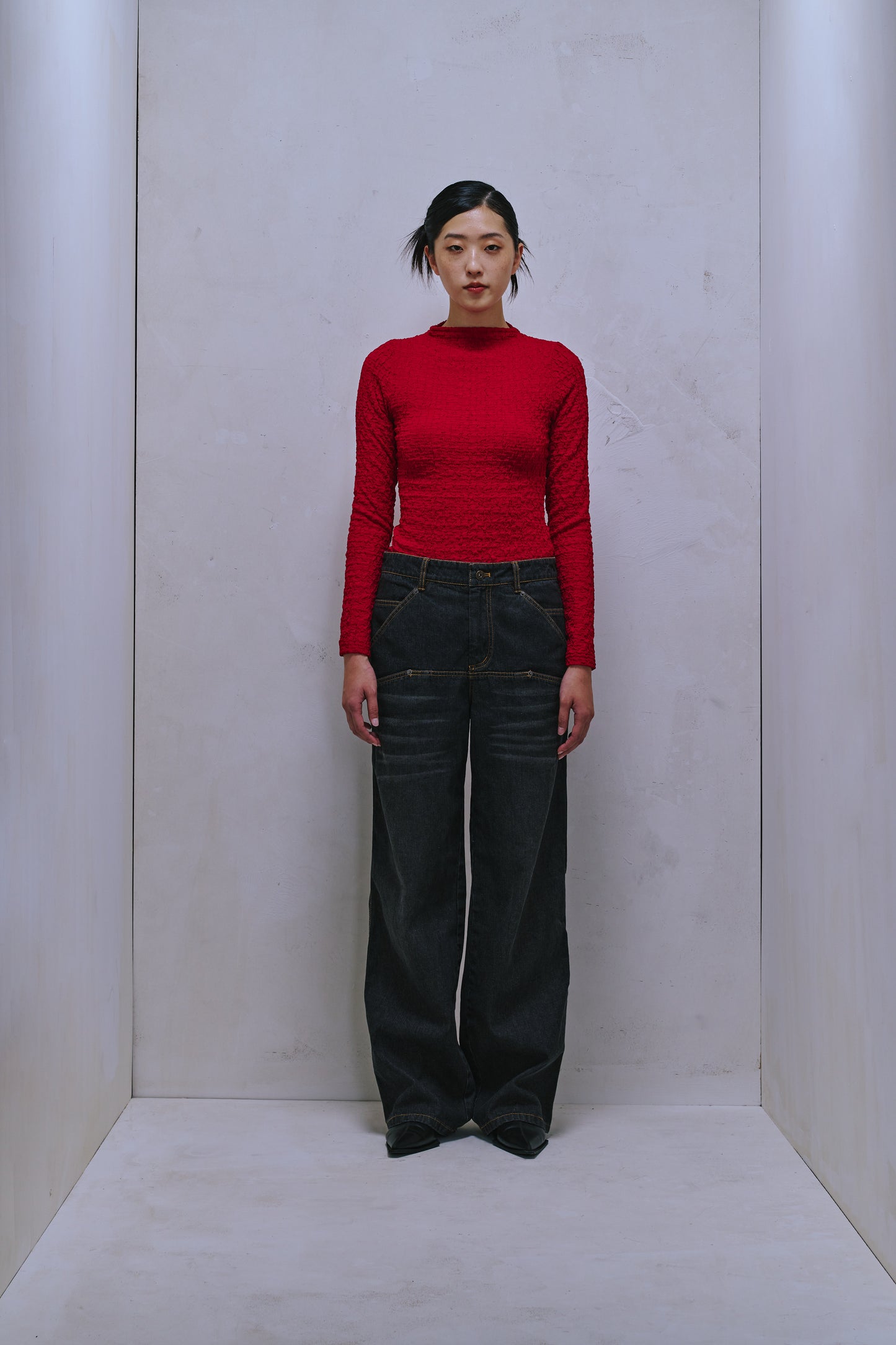 ENCLAVE - WASHED STRAIGHT-LEG “24/7” JEANS