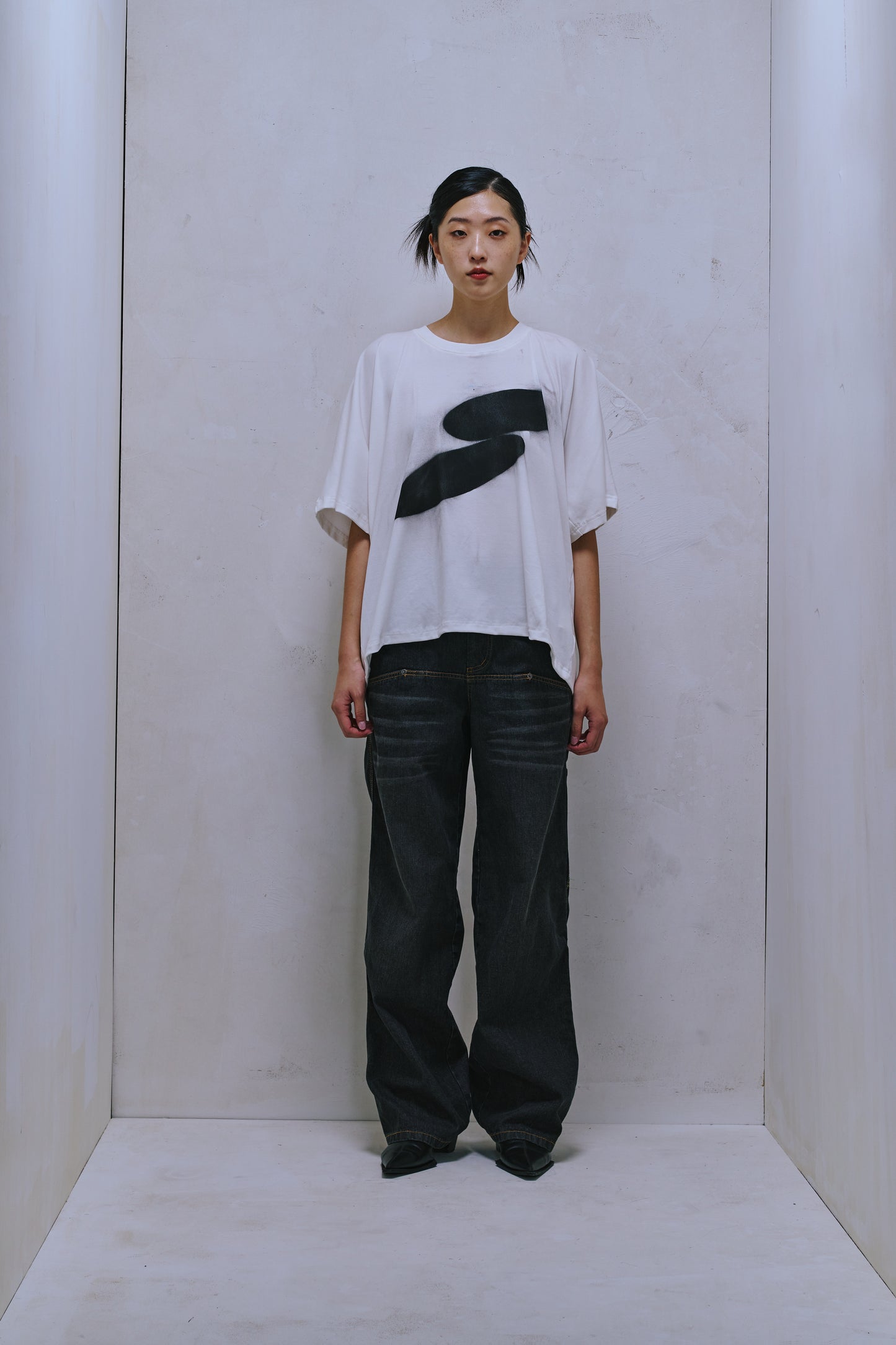 ENCLAVE - WASHED STRAIGHT-LEG “24/7” JEANS