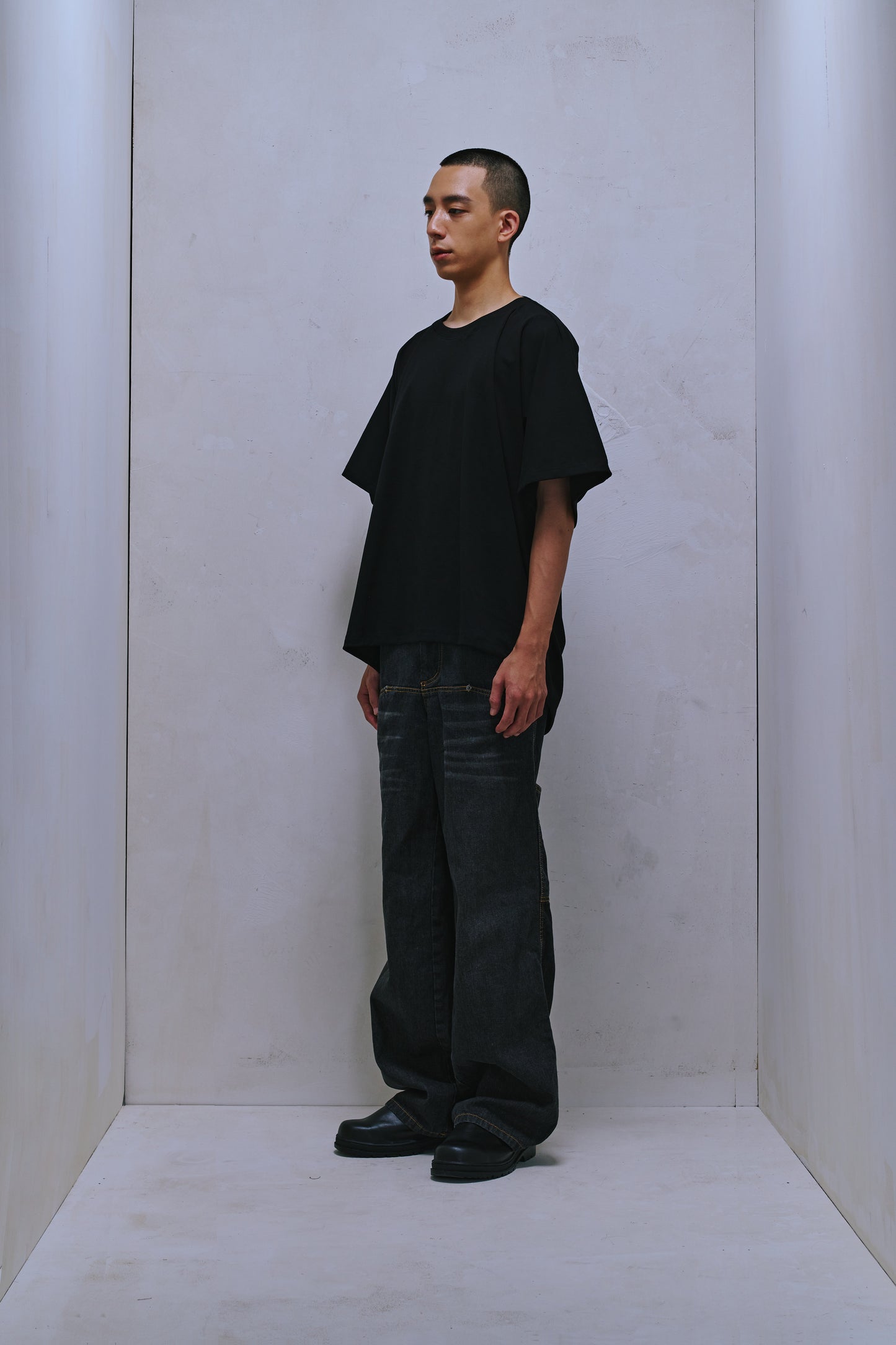 ENCLAVE - WASHED STRAIGHT-LEG “24/7” JEANS