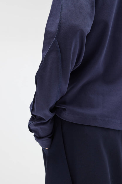 EQUALNEAR - The Fool LS Tee - Blue