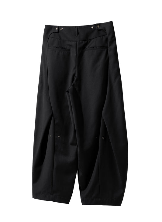 EQUALNEAR - Horizon Wide Pants - Black
