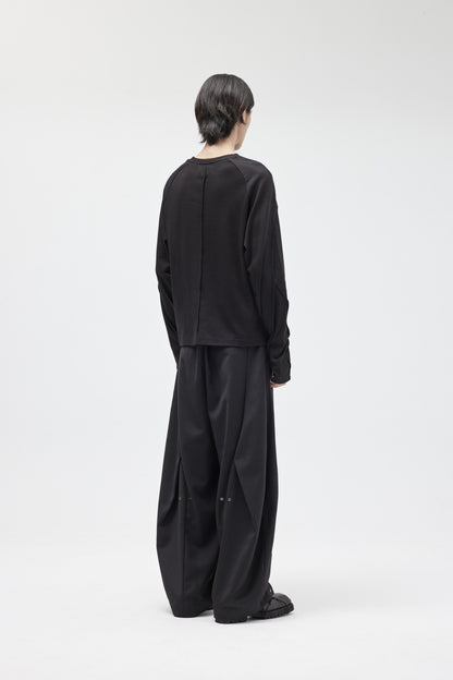 EQUALNEAR - Horizon Wide Pants - Black