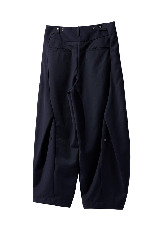 EQUALNEAR - Horizon Wide Pants - Blue
