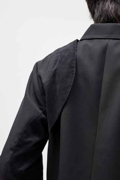 EQUALNEAR - Ouroboros Work Jacket - Black