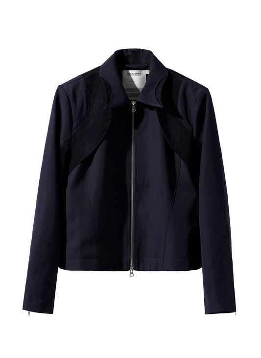 EQUALNEAR - Ouroboros Work Jacket - Blue