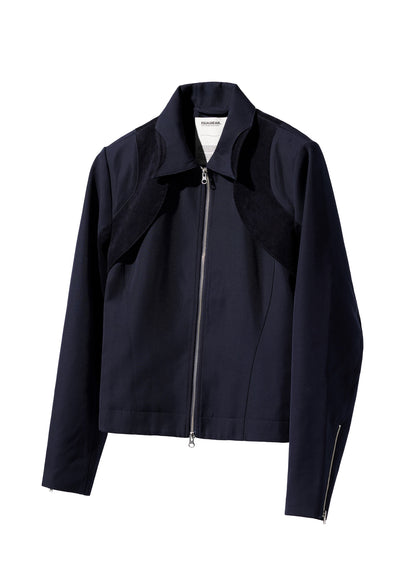 EQUALNEAR - Ouroboros Work Jacket - Blue