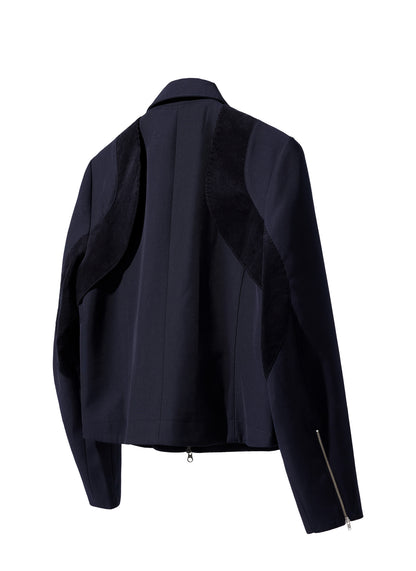 EQUALNEAR - Ouroboros Work Jacket - Blue