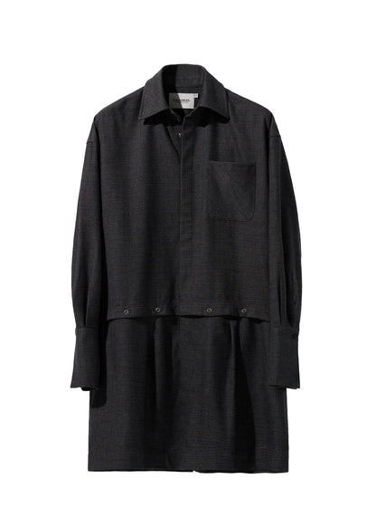 EQUALNEAR - Dawn Shirt Jacket - Gray