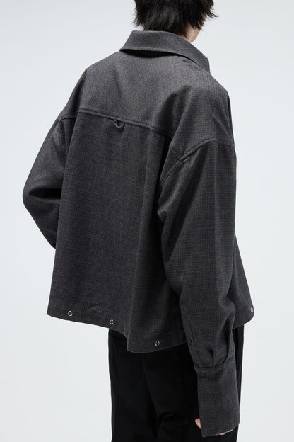 EQUALNEAR - Dawn Shirt Jacket - Gray
