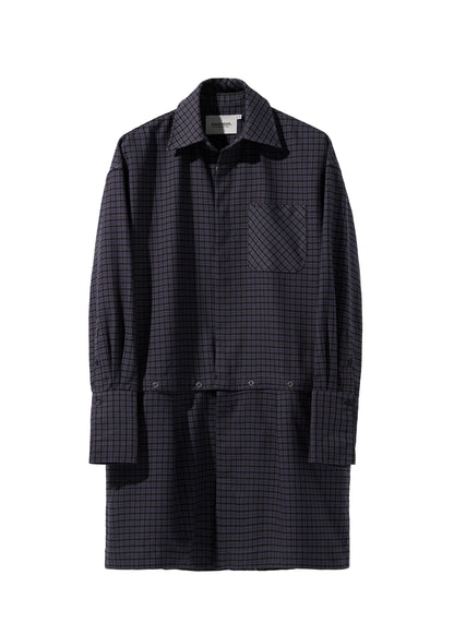 EQUALNEAR - Dawn Shirt Jacket - Purple