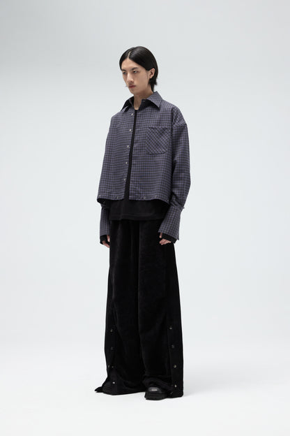 EQUALNEAR - Dawn Shirt Jacket - Purple