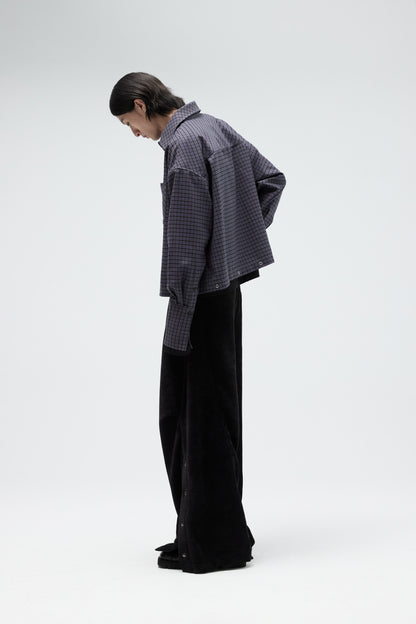 EQUALNEAR - Dawn Shirt Jacket - Purple