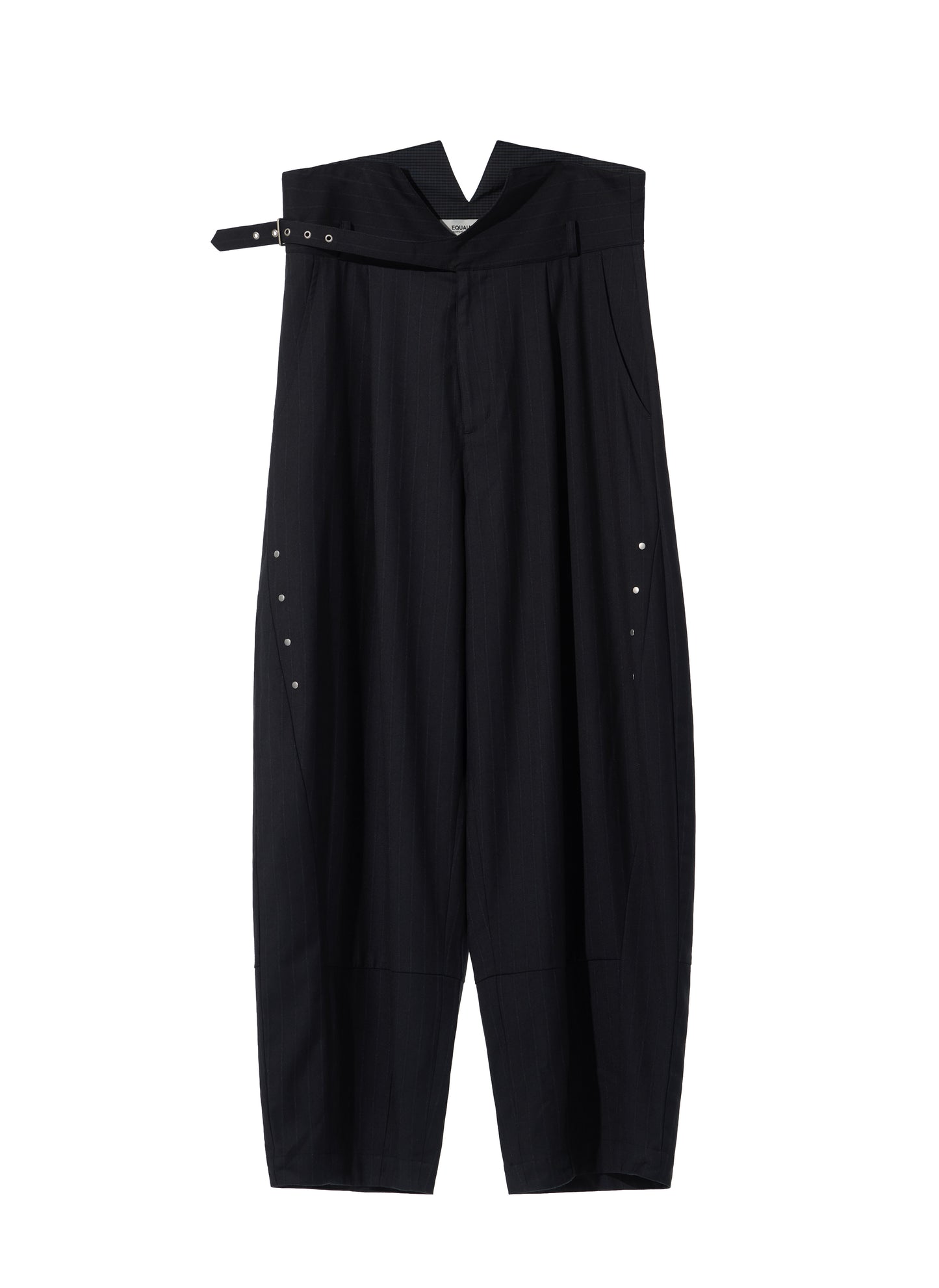 EQUALNEAR - Groundline Wide Pants - Black