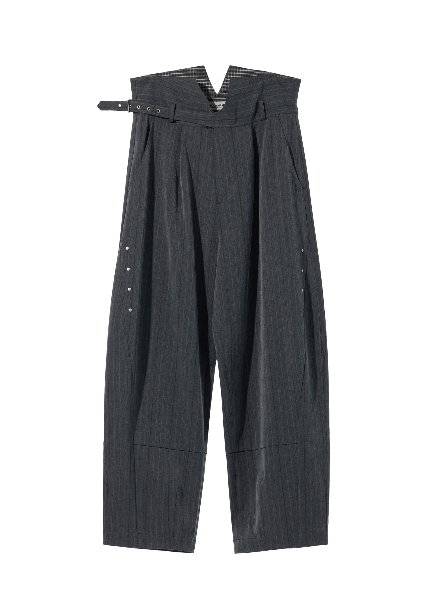EQUALNEAR - Groundline Wide Pants - Gray