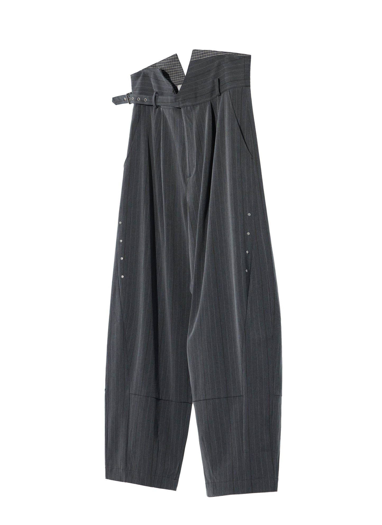 EQUALNEAR - Groundline Wide Pants - Gray