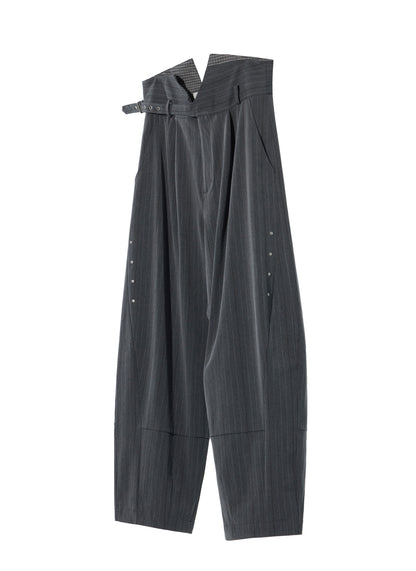 EQUALNEAR - Groundline Wide Pants - Gray