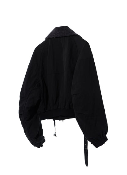 EQUALNEAR - Heartcore Bomber Jacket - Black