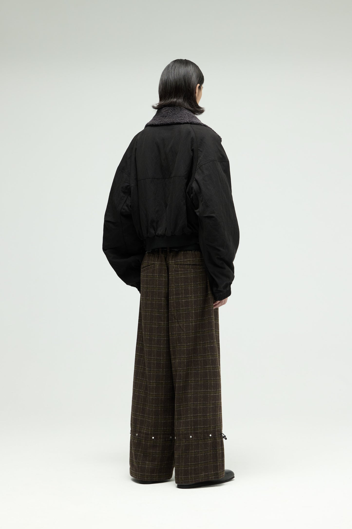 EQUALNEAR - Heartcore Bomber Jacket - Black