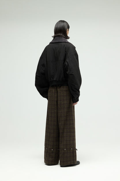 EQUALNEAR - Heartcore Bomber Jacket - Black