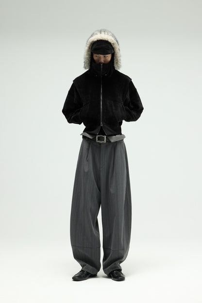 EQUALNEAR - Phantom Zip Hoodie - Black