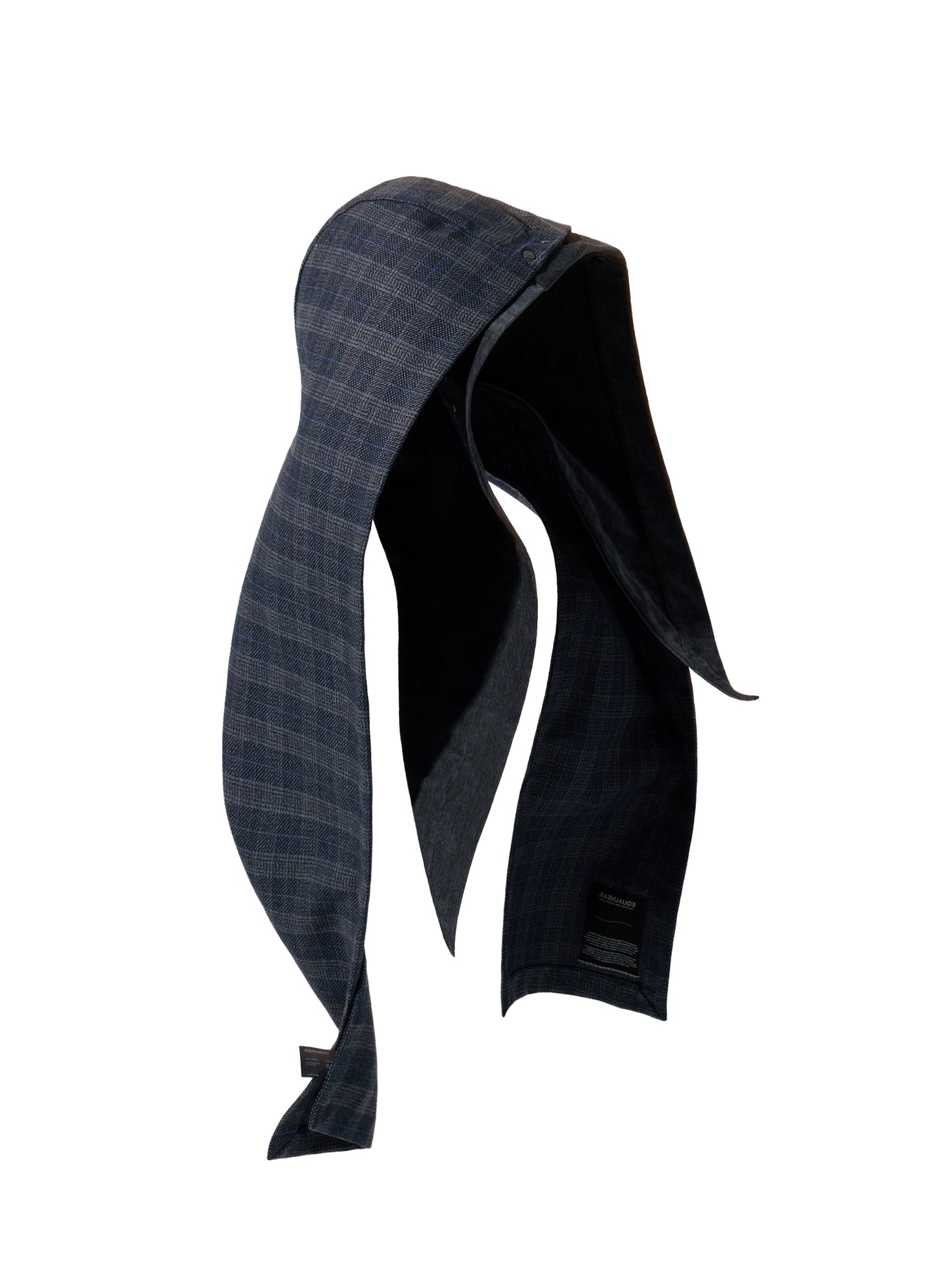 EQUALNEAR - Napkin Scarf - Gray Blue